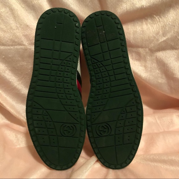 Gucci Men 368494 Praga Karibu White Leather - Picture 7 of 7